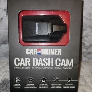 Car Dash Cam With Swivel Screen 1080p